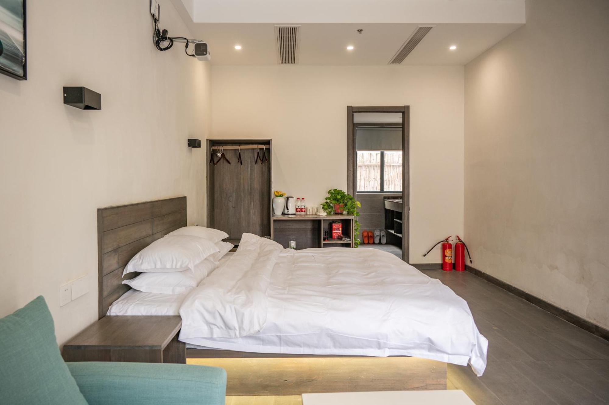 Tingjian Musu Private Soup Design Homestay - South Gate Of Wuzhen Xizha Scenic Area Tongxiang Buitenkant foto