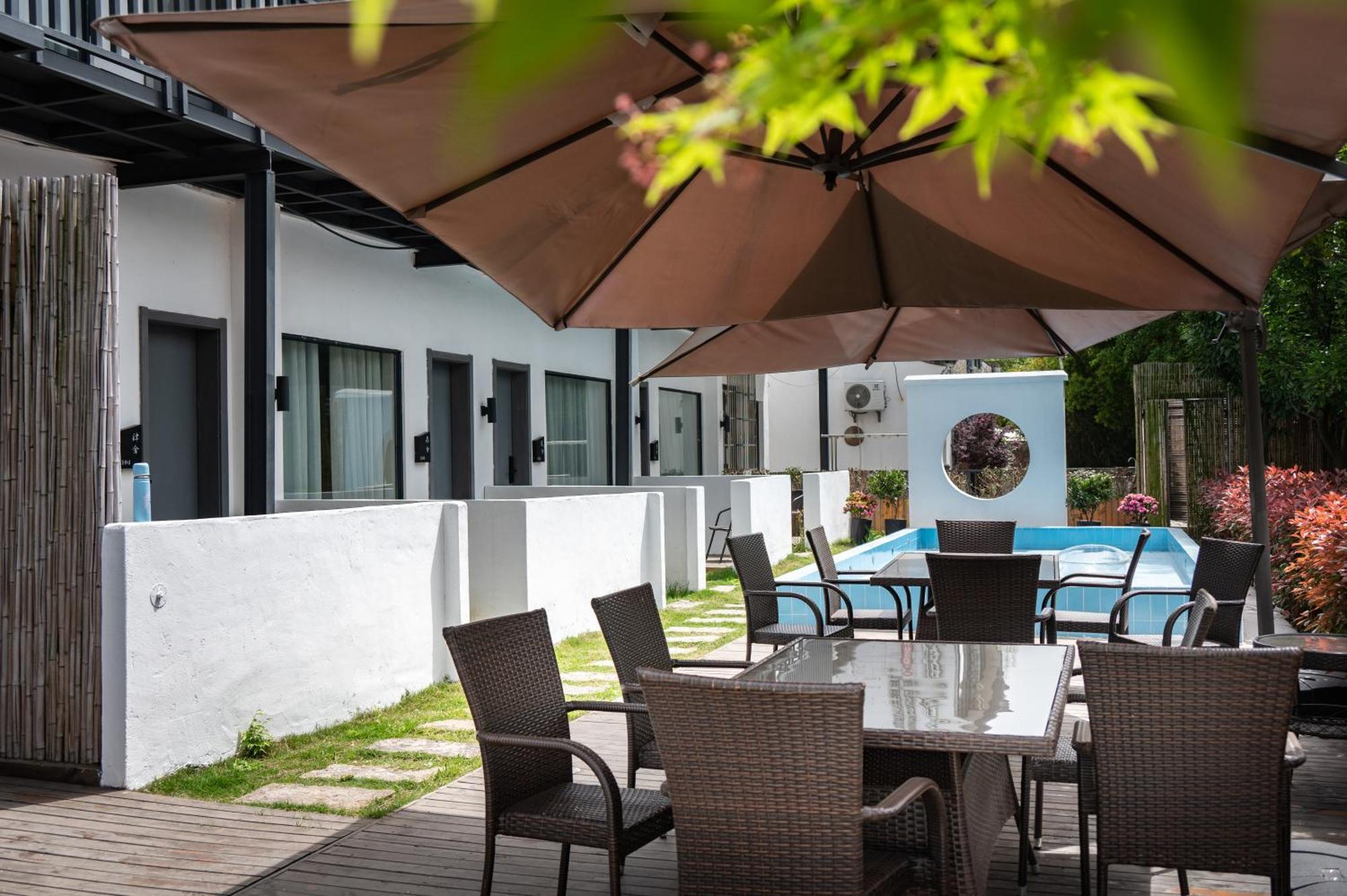 Tingjian Musu Private Soup Design Homestay - South Gate Of Wuzhen Xizha Scenic Area Tongxiang Buitenkant foto