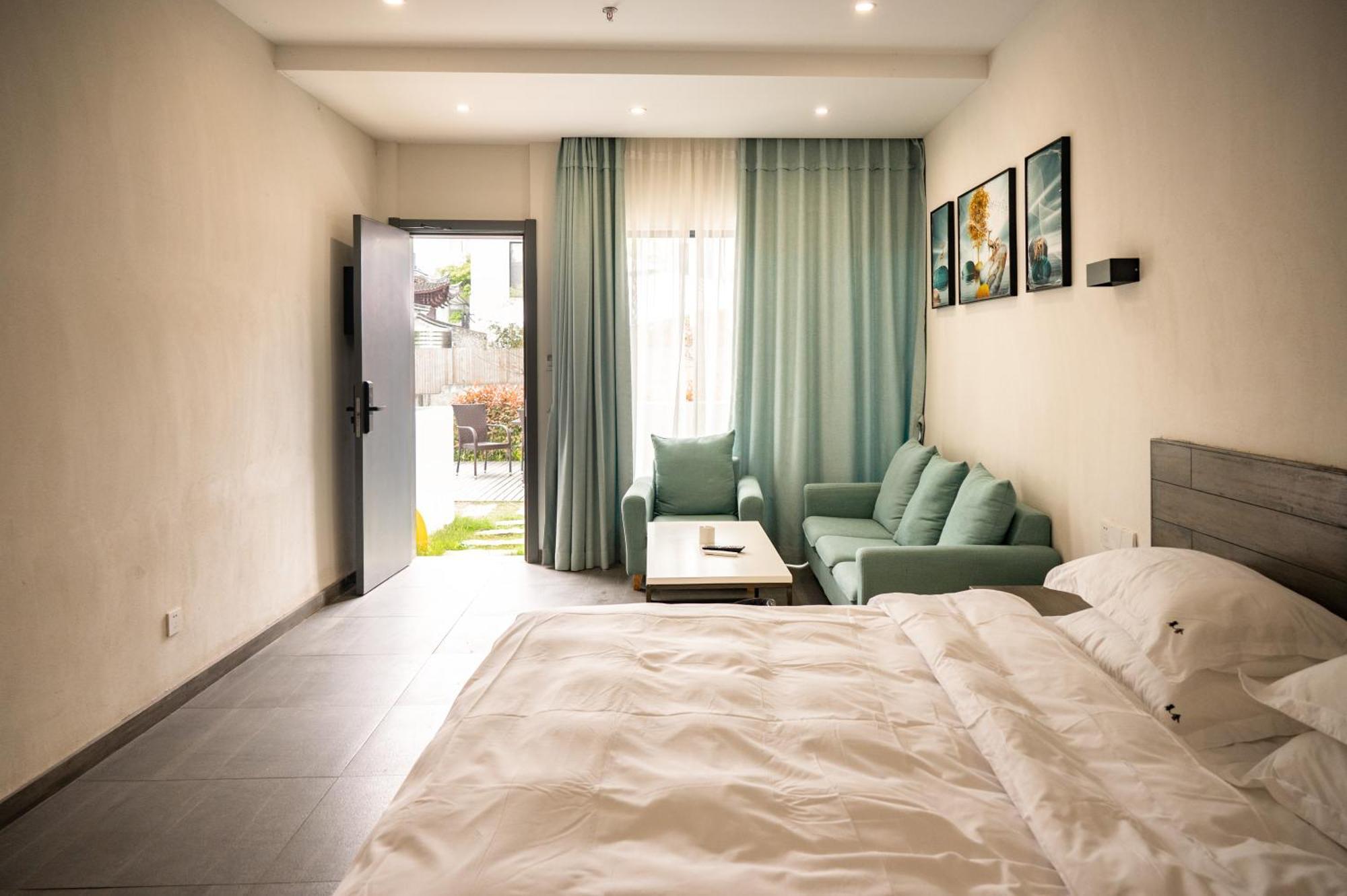 Tingjian Musu Private Soup Design Homestay - South Gate Of Wuzhen Xizha Scenic Area Tongxiang Buitenkant foto