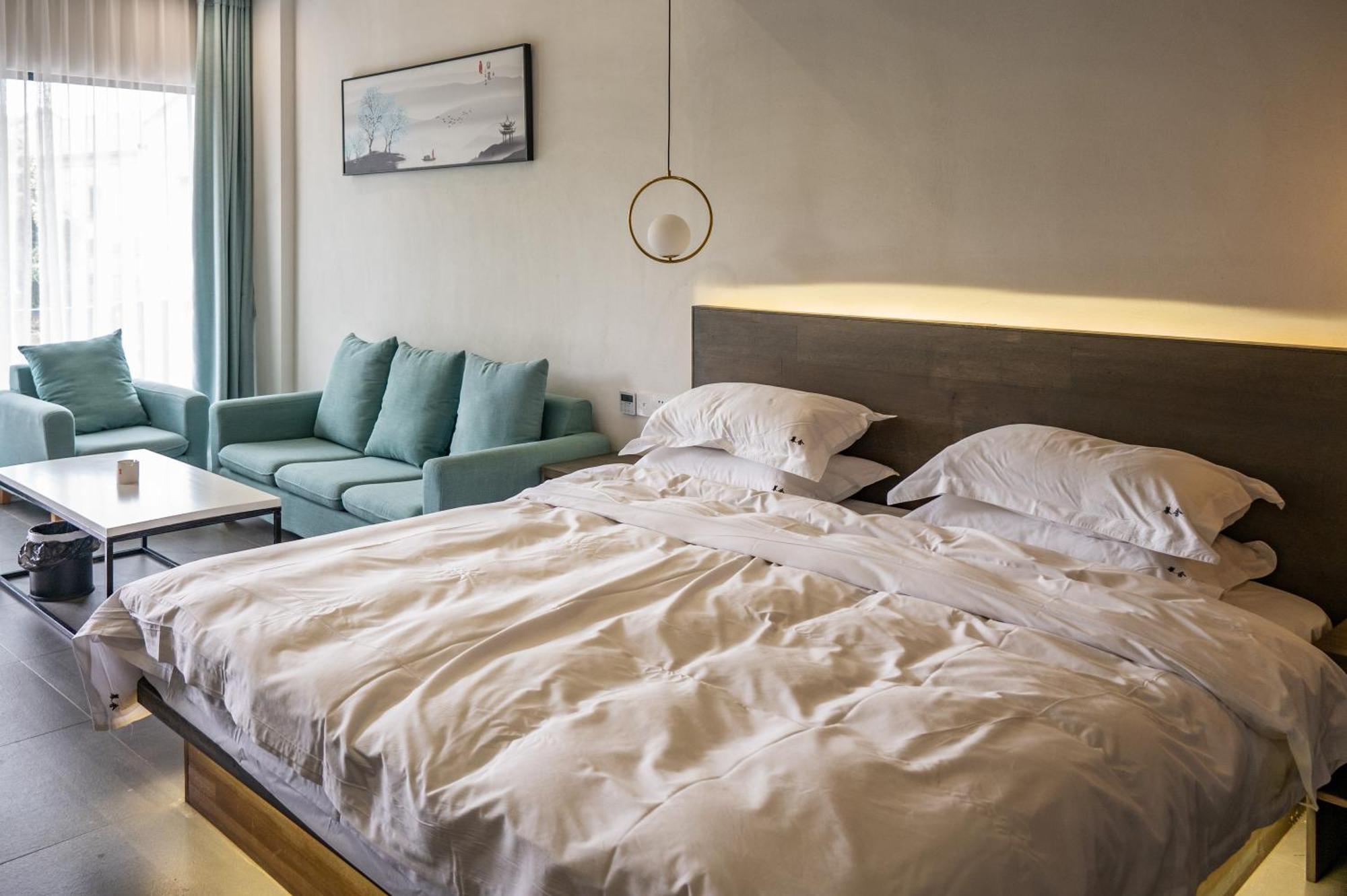 Tingjian Musu Private Soup Design Homestay - South Gate Of Wuzhen Xizha Scenic Area Tongxiang Buitenkant foto