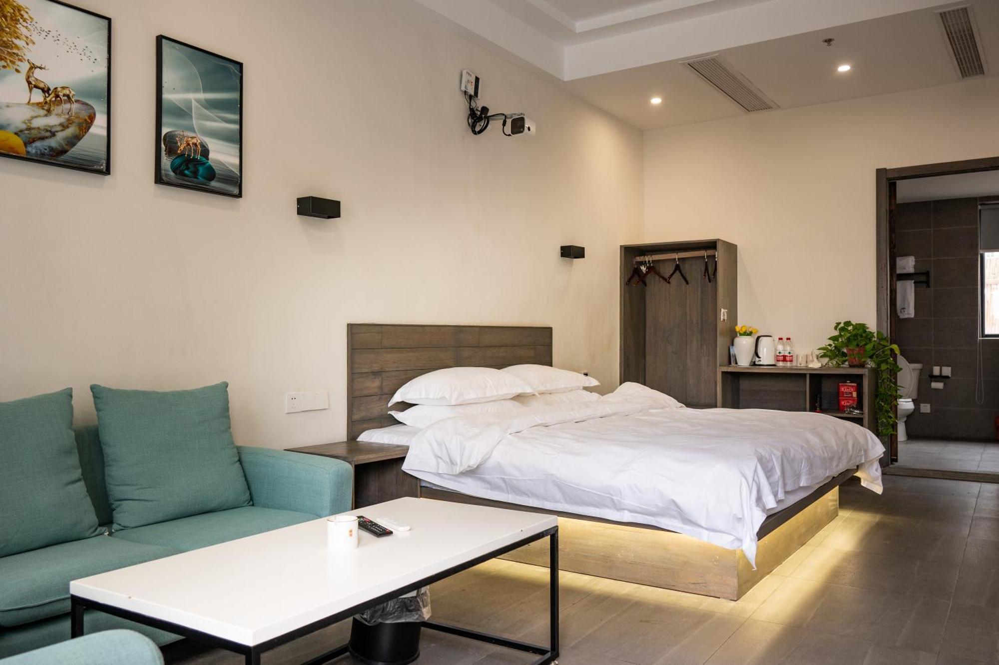 Tingjian Musu Private Soup Design Homestay - South Gate Of Wuzhen Xizha Scenic Area Tongxiang Buitenkant foto