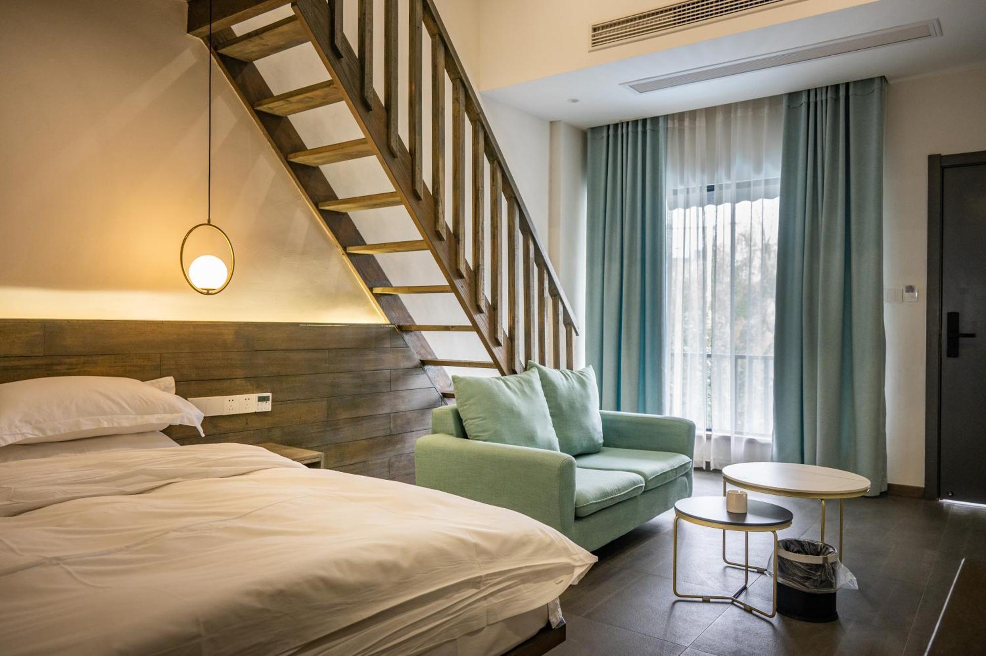Tingjian Musu Private Soup Design Homestay - South Gate Of Wuzhen Xizha Scenic Area Tongxiang Buitenkant foto