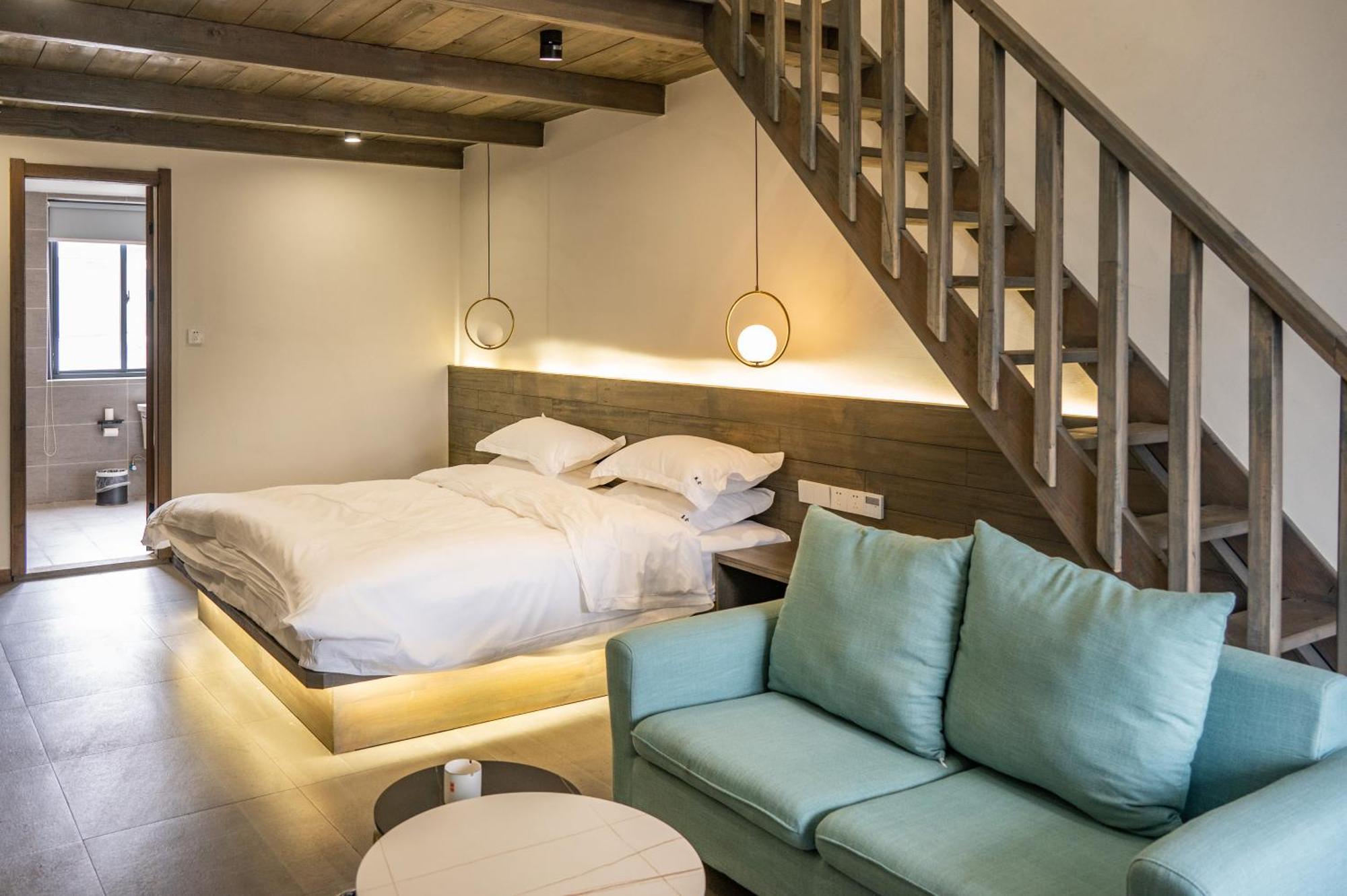 Tingjian Musu Private Soup Design Homestay - South Gate Of Wuzhen Xizha Scenic Area Tongxiang Buitenkant foto