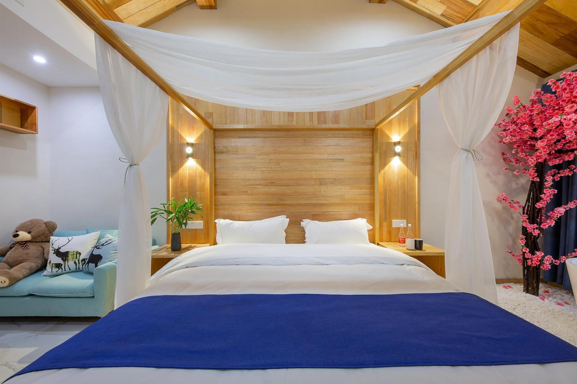 Tingjian Musu Private Soup Design Homestay - South Gate Of Wuzhen Xizha Scenic Area Tongxiang Buitenkant foto