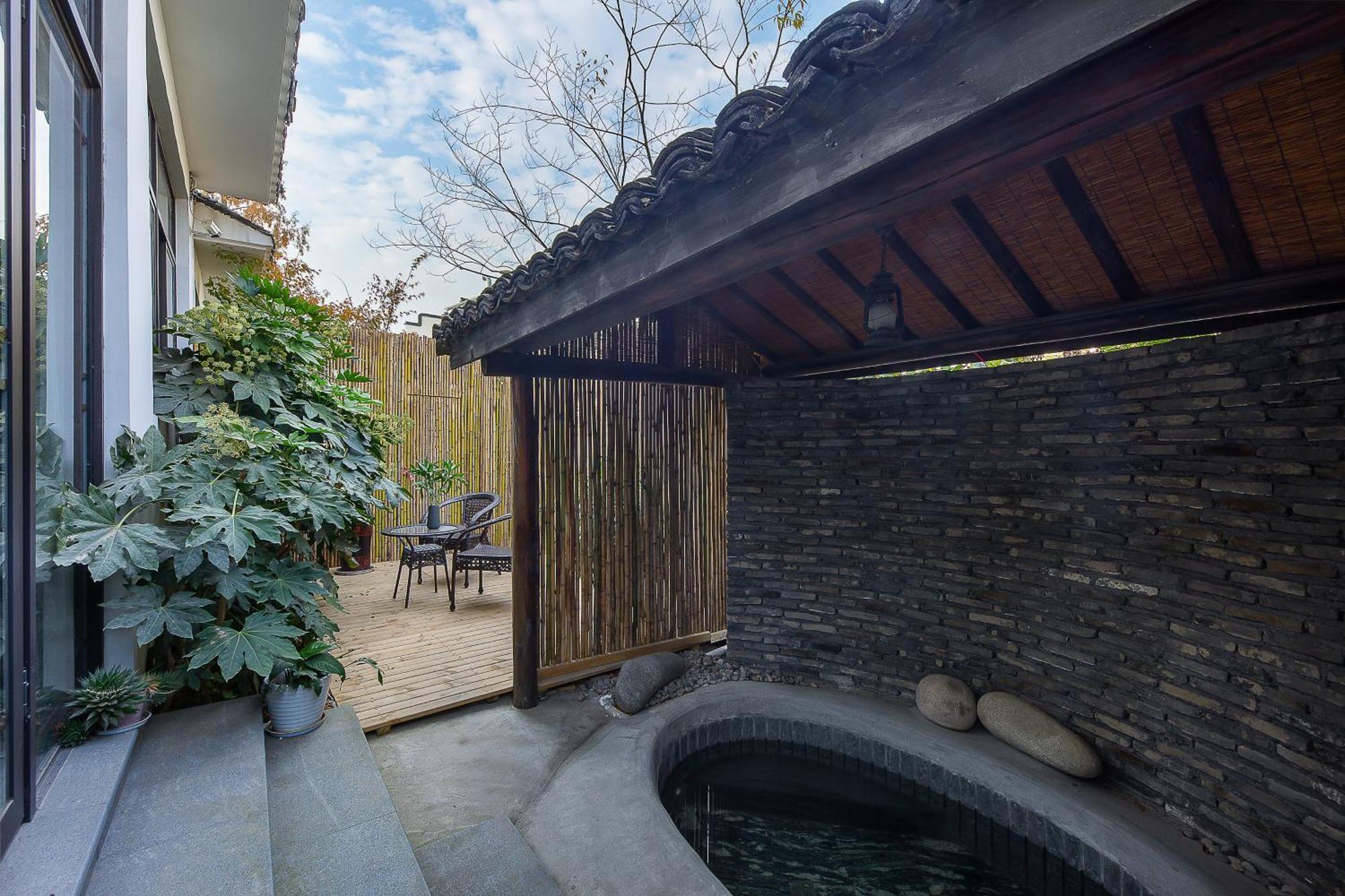 Tingjian Musu Private Soup Design Homestay - South Gate Of Wuzhen Xizha Scenic Area Tongxiang Buitenkant foto