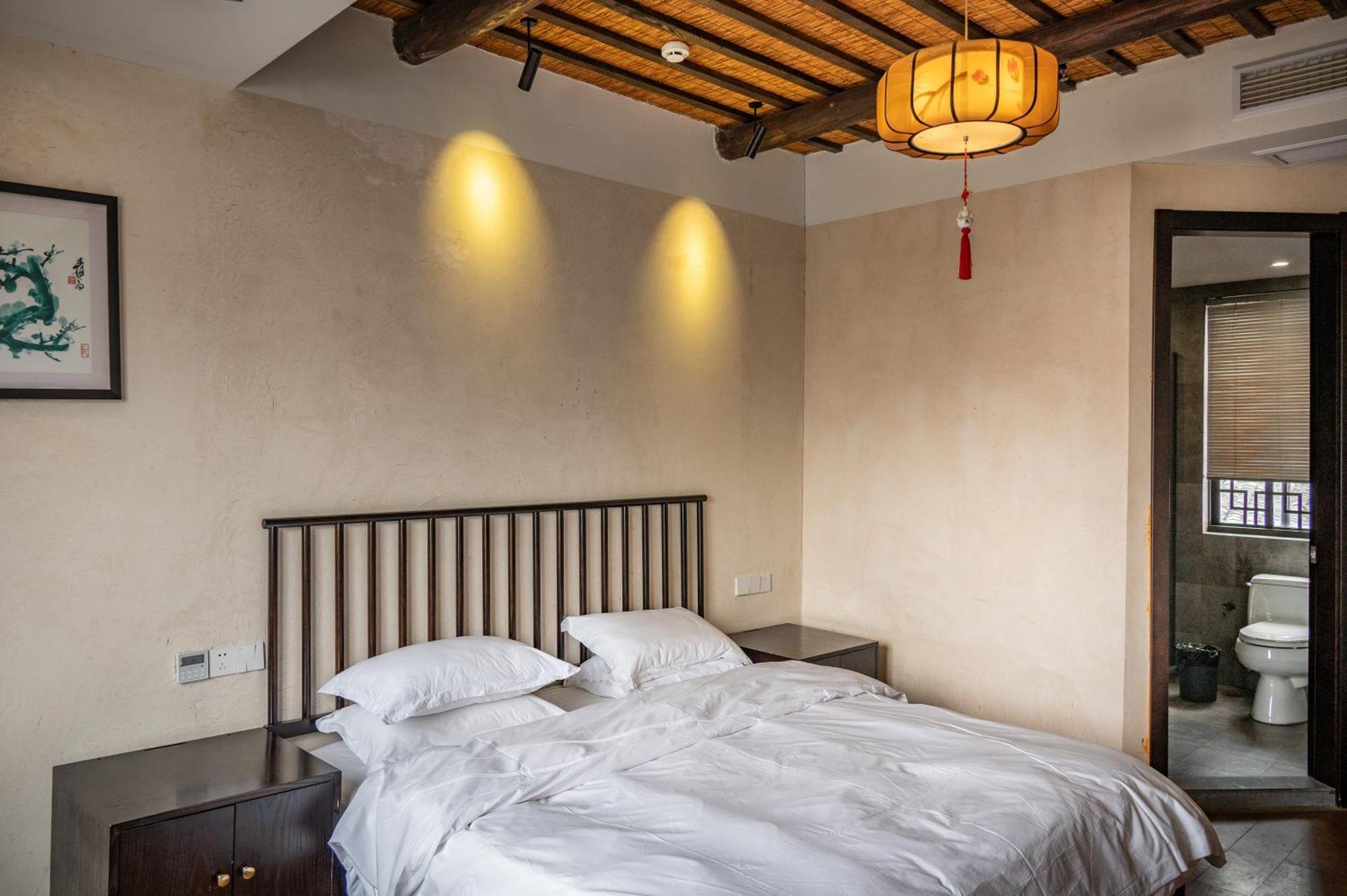 Tingjian Musu Private Soup Design Homestay - South Gate Of Wuzhen Xizha Scenic Area Tongxiang Buitenkant foto
