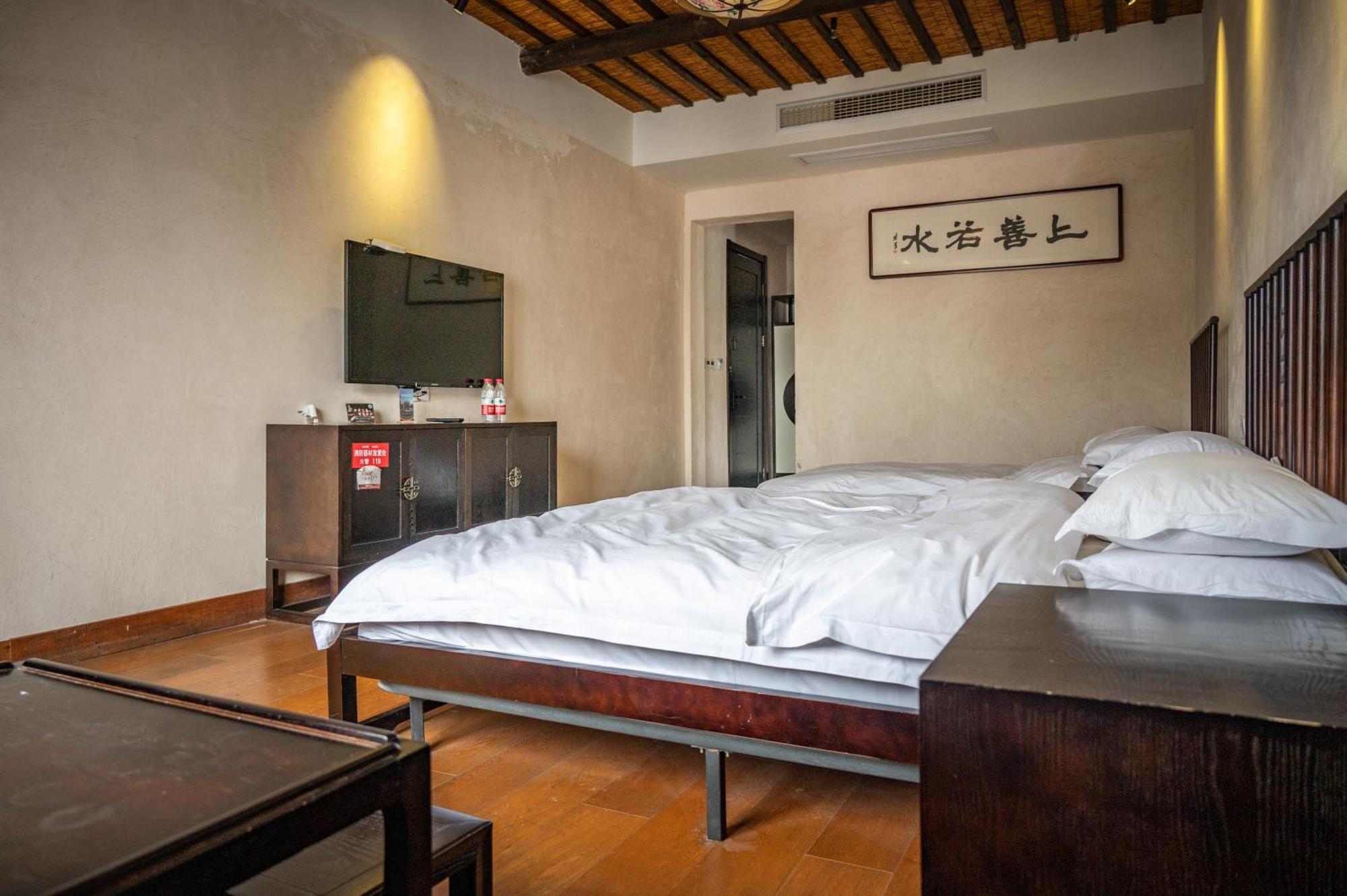 Tingjian Musu Private Soup Design Homestay - South Gate Of Wuzhen Xizha Scenic Area Tongxiang Buitenkant foto