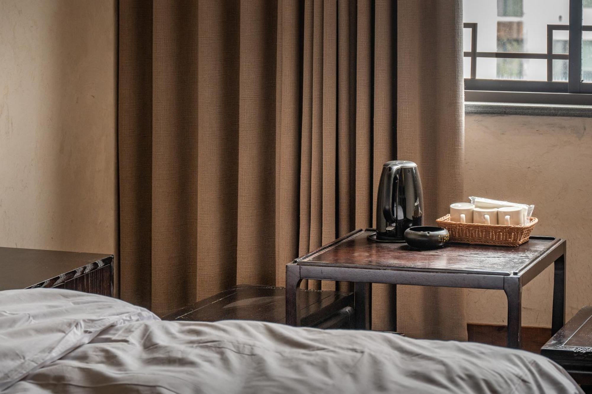 Tingjian Musu Private Soup Design Homestay - South Gate Of Wuzhen Xizha Scenic Area Tongxiang Buitenkant foto