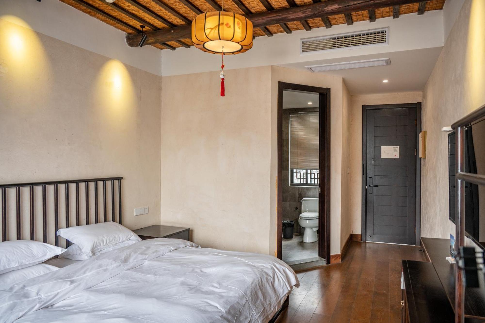 Tingjian Musu Private Soup Design Homestay - South Gate Of Wuzhen Xizha Scenic Area Tongxiang Buitenkant foto