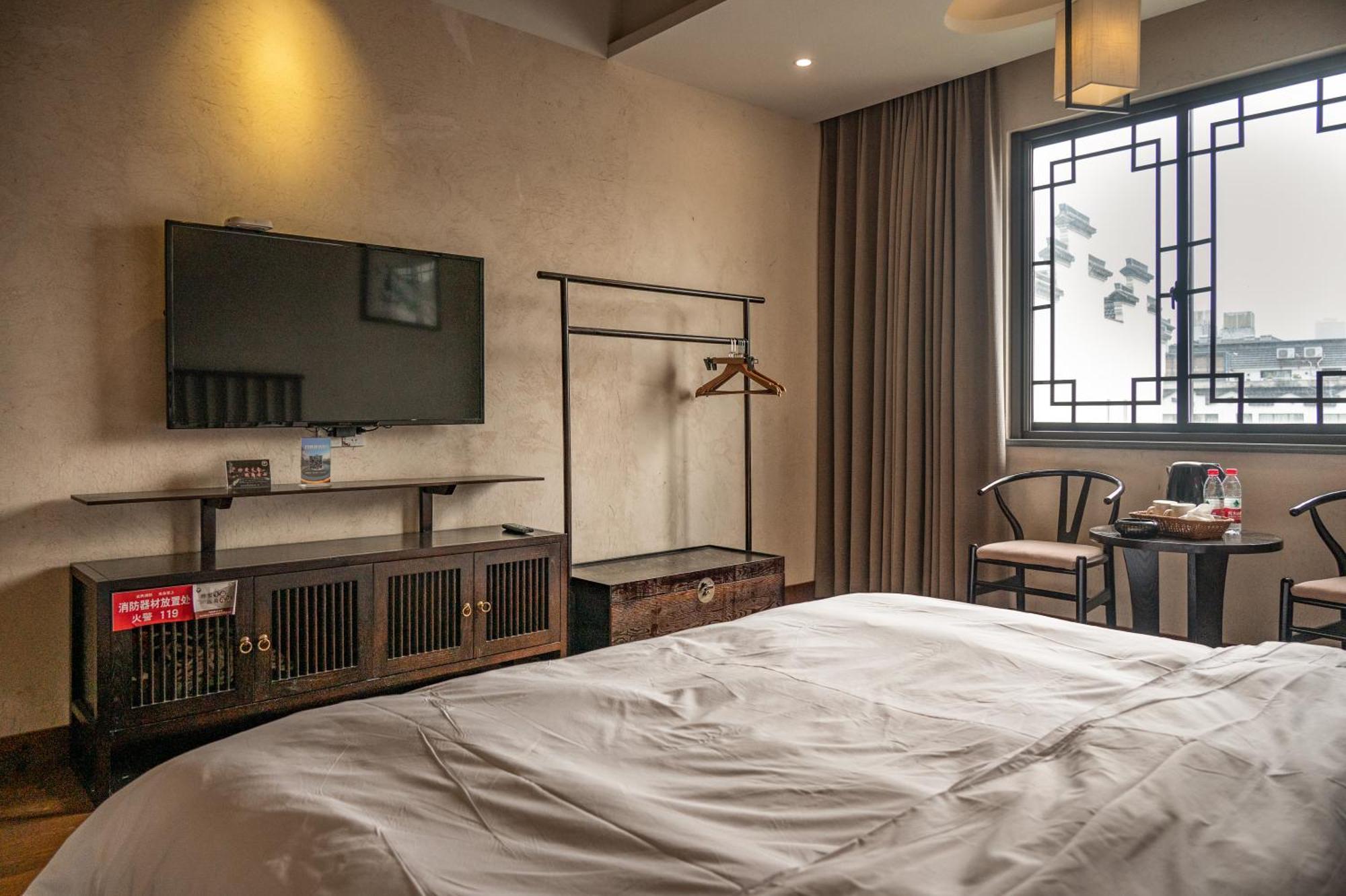Tingjian Musu Private Soup Design Homestay - South Gate Of Wuzhen Xizha Scenic Area Tongxiang Buitenkant foto